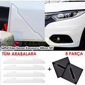 Resim yılmazetic Audi Ford Volkswagen Mercedes Bmw Fiat Toyota Kia Dacia Renault Araç Kapı Kenar Köşe Ayna Koruma Set 