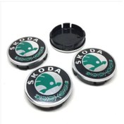 Resim Jant Göbeği Skoda 58/55 55Mm Yuva 4 'Lü Set Yeşil 