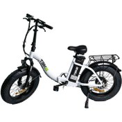 Resim TBIKE T-Bike Q5 250w Katlanabilir Elektrikli Bisiklet Beyaz-Mavi-Siyah 