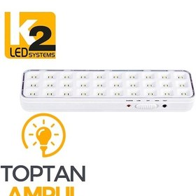 Resim K2 Kel273L 30 Ledli Işıldak Beyaz 