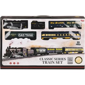 Resim AnDen Toys Işıklı ve Sesli Tren 33 Parça Classic Tren 