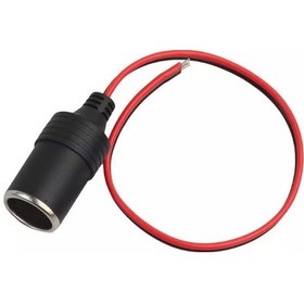 Resim Araç Çakmaklık Uzatıcı Dişi Fiş Kablolu Dişi Çakmak Soketi Boş 25 Adet 