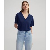 Resim İpekyol V Yaka Kadın Basic T-shirt IS1250070169 (IS1250070169) 