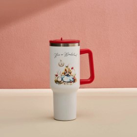 Resim Karaca Star Hero Alice Çelik Sızdırmaz Termos 1150 Ml Kırmızı 