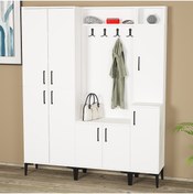 Resim Kalender Dekor Rose-1-2-4 Portmanto Vestiyer Ayakkabılık 
