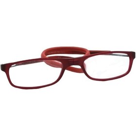 Resim Ruling Mıknatıslı Gözlük + Gözlük Kabı Kırmızı 