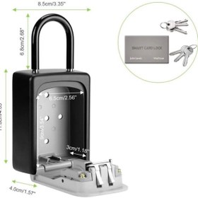 Resim HAMİRA MASİFHAYAT Şifreli Anahtar Kutusu - Anahtar Dolabı 