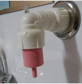 Resim Merkezi Sistem Depolu Sabunluk Alttan Basmalı Beyaz - 1 Depo + 3 Uç 