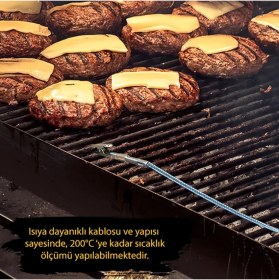 Resim Sevgift Timsah Ağzı Klips K Tipi Termokupl 200ºC 