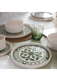 Resim Timeless Green Stackable Yemek / Kahvaltı Takımı 20 Parça 4 Kişilik 21974-75 Yeşil 