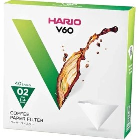 Resim Larskas Hario V60 02 Dripper Filtresi (40 Adet) 