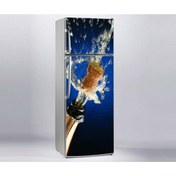 Resim 444magaza Buzdolabı Sticker Mavi Şişe 