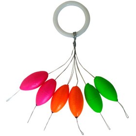 Resim Crystal Renkli Şamandıra Stopper No:2 (6'lı) 