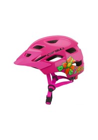 Resim Padalink Joytrack Çocuk Bisikleti Kaskı - 16 Havalandırma, Ayarlanabilir Sistem, Güvenlik Işığı Ve Güneş Siperi Pembe 