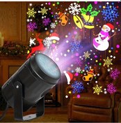 Resim Cloud011 1 Adet Noel Desenli Usb Led Projektör Işık - Yatak Odası Parti Dekorasyon 