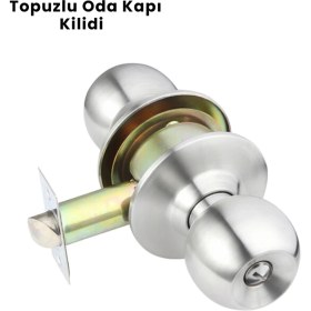 Resim Topuzlu Kapı Kilidi 