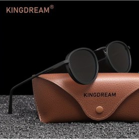 Resim Boatshop1 Siyah Klasik Vintage Tam Çerçeveli Magnezyum Alaşımlı Pc Lens Erkek Gözlük Aksesuarı Altın 