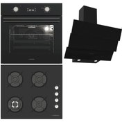 Resim Termikel Ankastre Set (BO O6555C DB BH P6194C B CH S6532C BB) 