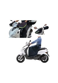 Resim Scooter Motorsiklet El Koruma Rüzgarlık Ve Diz Örtüsü Rüzgarlık Seti Termal Ürün 
