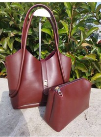 Resim Makyaj Çantalı Yavrulu Model Uzun Kol Askılı Kadın Omuz Çantası 