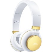 Resim Wk V39 Katlanabilir Wiress Bluetooth Kulaklık Beyaz (Yurt Dışından) 