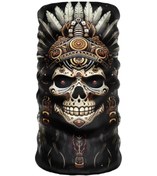 Resim Bebo Store Extreme Spor Motorsiklet Kullananlara Özel Desenli Buff Boyunluk Bandana Balaklava Skull-0208-6 