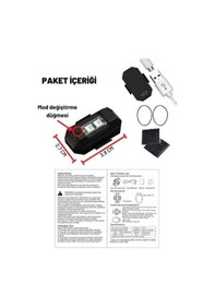 Resim Bike And Art Şarjlı Mini Led Işık/motor Çakar Led/drone Işığı/an 