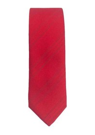 Resim Brianze 5 Cm Kırmızı Çizgili Slim Kravat 