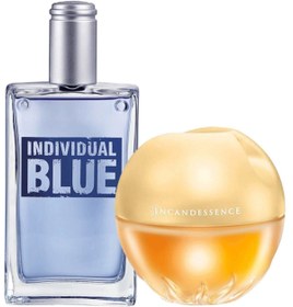 Resim Avon Individual Blue Erkek Edt - Incandessence Kadın Edp Parfüm Seti 