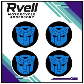 Resim Rvell Transformers Koruma Takoz Damla Sticker 4 Lü 09 1.Resim 