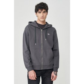 Resim Lee Full Zip Hoodie Erkek Sweatshirt (L80KSP003) 