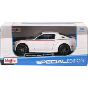 Resim Platin Store Pilatin 31506 2014 Ford Mustang Street Racer 1:24 Model Araba -Necotoys Zeyd 
