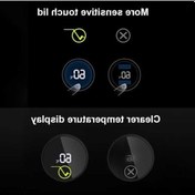 Resim Besthome1 Stainless Steel Isı Gösteren Vakum Termos Bardak - Led Dokunmatik Ekran, 500ml, Günlük Kullanım İçin Dayanıklı, Altın 