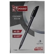 Resim Mikro Tükenmez Kalem Siyah M-25 