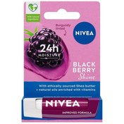 Resim Nivea Blackberry Shine Dudak Bakım Kremi 4,8 gr 