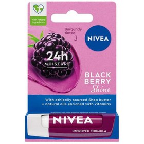 Resim Nivea Blackberry Shine Dudak Bakım Kremi 4,8 gr 