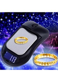 Resim Mouse Şeklinde Mini Dijital Hassas Tartı Cep Terazi 200/0.01g 