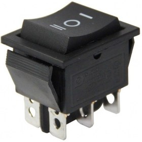 Resim Switch - "110" - Mom/Off/Mom - Yaylı Anahtar - 6 Pin 