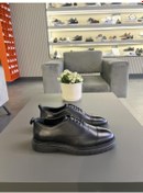 Resim Lfr-3413 Deri Merdane Ayakkabı Siyah Siyah 