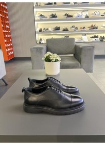 Resim Lfr-3413 Deri Merdane Ayakkabı Siyah Siyah 