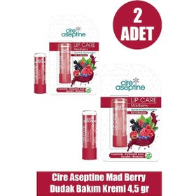 Resim Cire Aseptine Mad Berry Dudak Bakım Kremi 4,5 Gr 2 Adet 