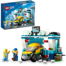 Resim LEGO ® City Oto Yıkama 60362 - 6 Yaş ve Üzeri Çocuklar İçin Bir Araba 