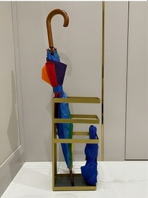 Resim Zümrüt Metal Şemsiyelik - Gold Gold 