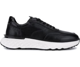 Resim Tamer Tanca Erkek Hakiki Deri Siyah Sneakers & Spor Ayakkabı 298 3133-8226 Erk Ayk Sk25-26 Sıyah Siyah 
