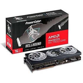 Resim PowerColor HellHound RX7900GRE 16G-L/OC 16GB GDDR6 256Bit Gaming Ekran Kartı 