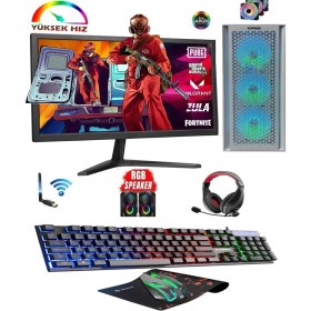 Resim Cachex Rxpro I5 10400F 32GB Ram 1tb SSD Rx 580 8gb 23.8" Oyuncu Masaüstü Bilgisayarı 