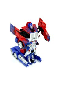 Resim Transformes Robota Dönüşen Araba Mavi 