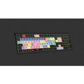 Resim Logickeyboard LKB-PPROCC-A2M Adobe Premiere Pro CC Kablolu Mac Astra 2 Arka Aydınlatmalı Klavye 