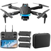 Resim Lemestar Ls-878 4k Kameralı Mini Katlanır Drone - Çocuklar İçin Yerçekimi Sensörlü Fpv Oyuncak 