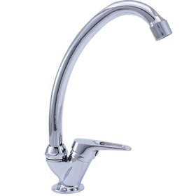 Resim Çeviksu Mix Tek Girişli Tezgah Üstü Lavabo Bataryası (eviye Bataryası) 